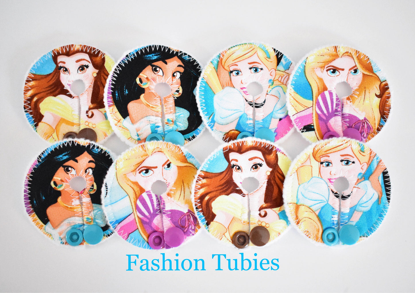 Set of 8 G tube pads / gtube pads / g-tube pads / gtube covers / feeding tube pads / g tube covers / mic-key button cover / AMT mini button