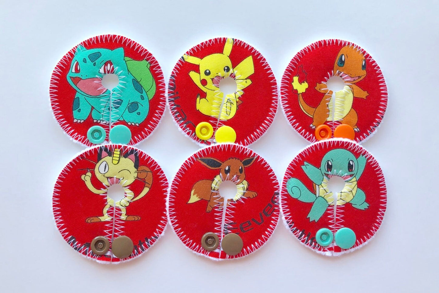 Set of 6 G tube pads / gtube pads / g-tube pads / gtube covers / feeding tube pads / g tube covers / mic-key button cover / AMT mini button