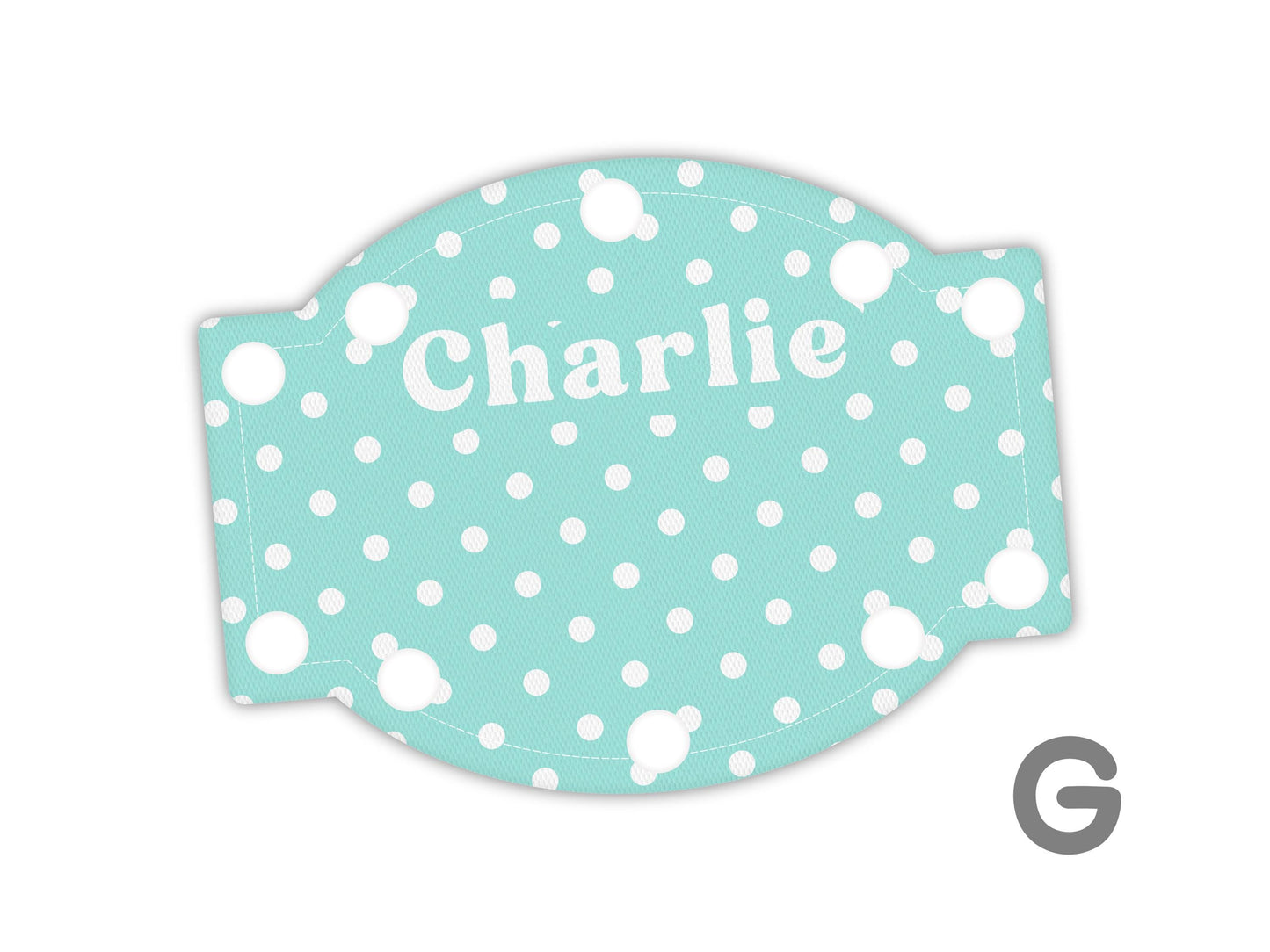 Pastel Dots Feeding Tube port cover | Connector cover | PICC line port cover