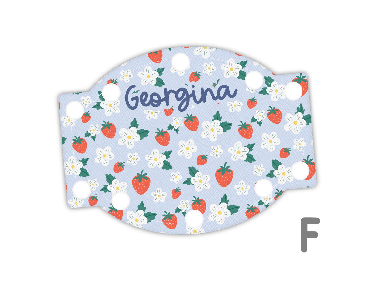 Strawberry Farm Feeding Tube port cover | Connector cover | PICC line port cover