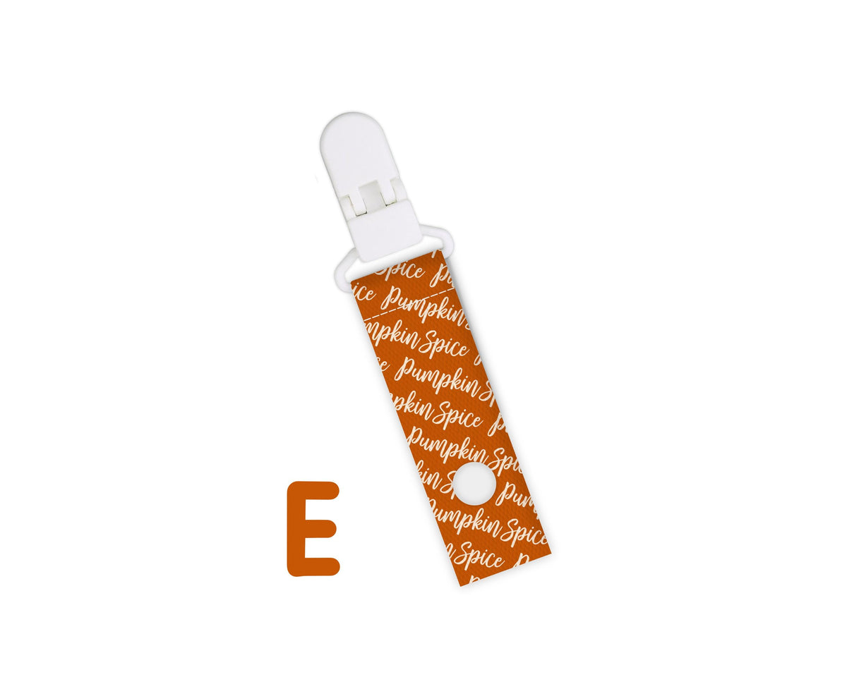 Pumpkin Spice Feeding Tube Clip