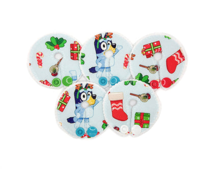 Christmas Feeding tube pads