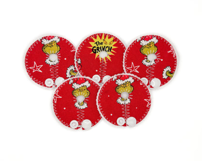 Christmas Feeding tube pads