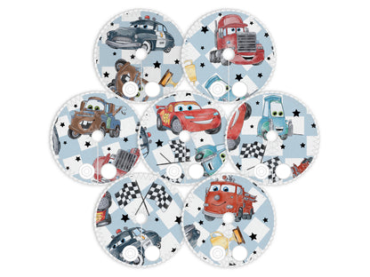 Cars Feeding tube pads