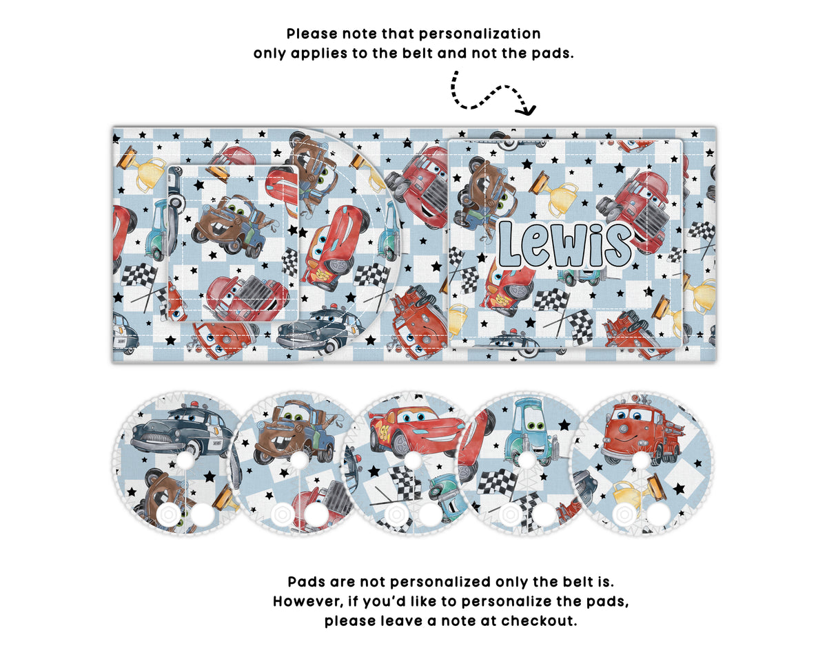 Cars  Feeding Tube Belt