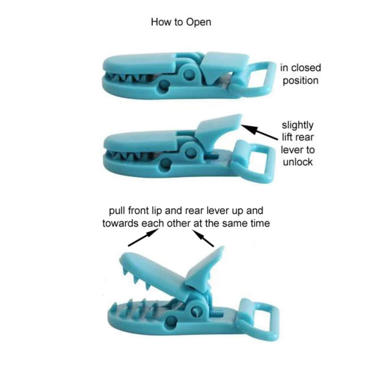 Feeding tube clip | IV clip | Ventilator clip | Tubing clip | Cord clip