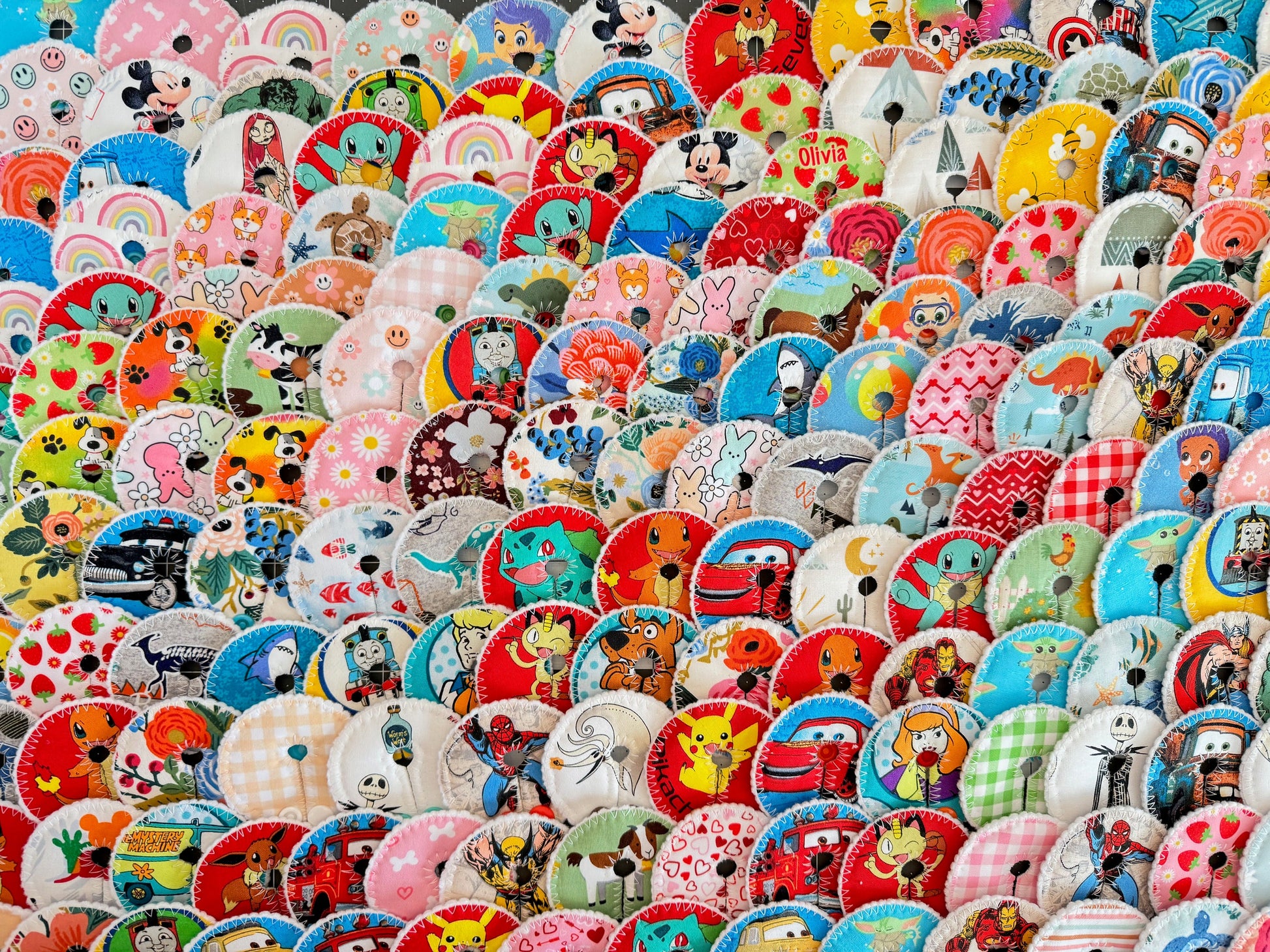 Valentines Feeding tube pads