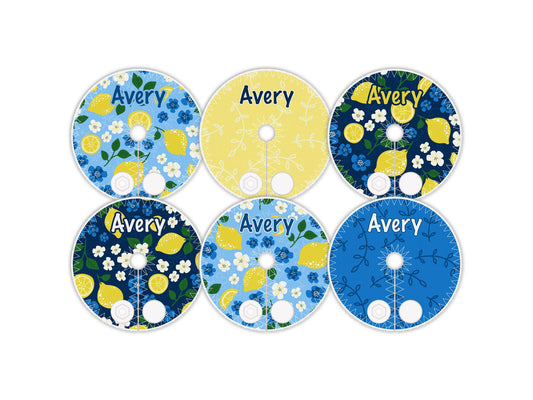 Personalized Feeding tube pads | AMT button pads | Mic-key button pads