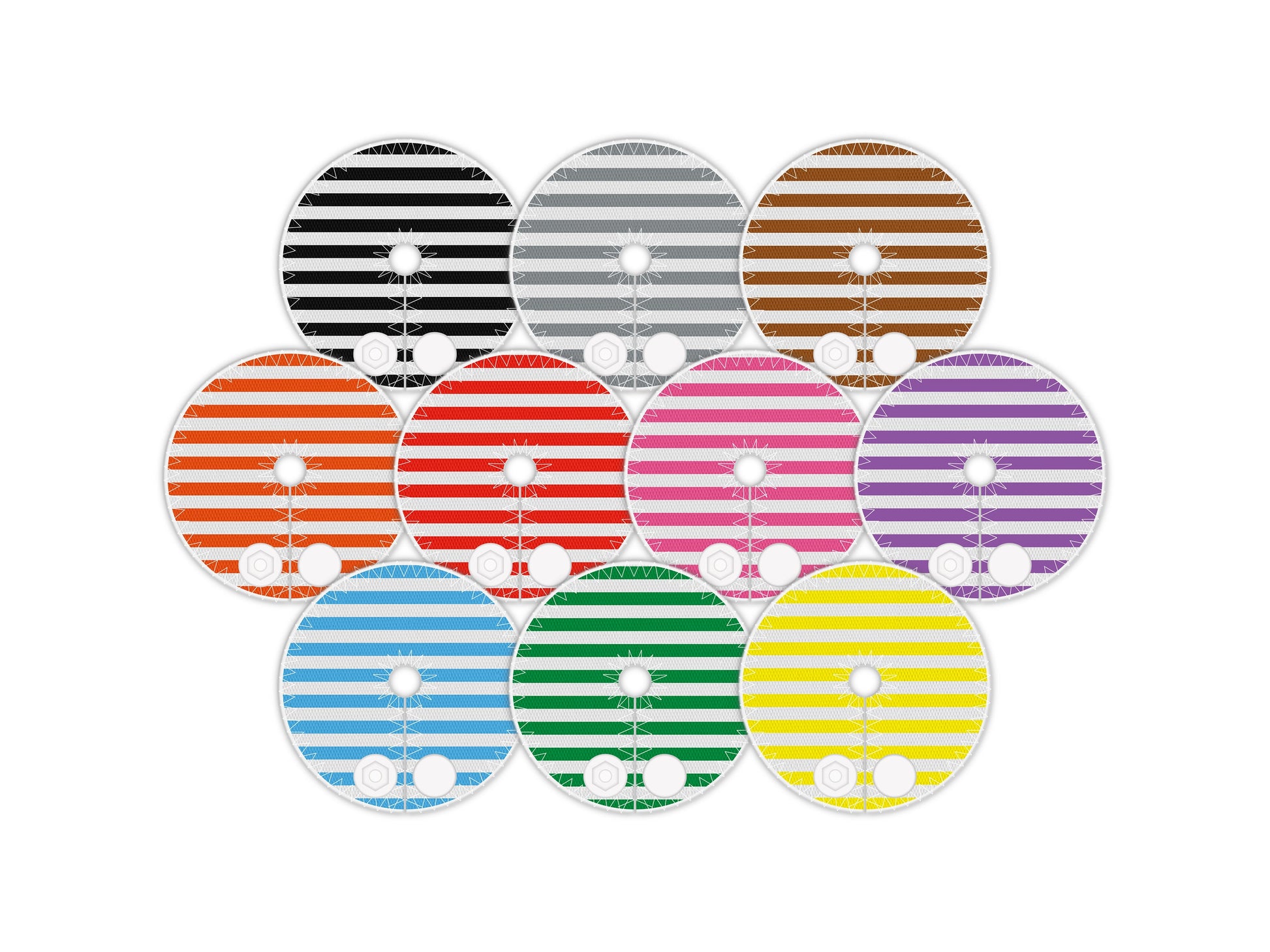 Stripes Feeding tube pads , Gtube covers, AMT button pads, Mic-key button pad