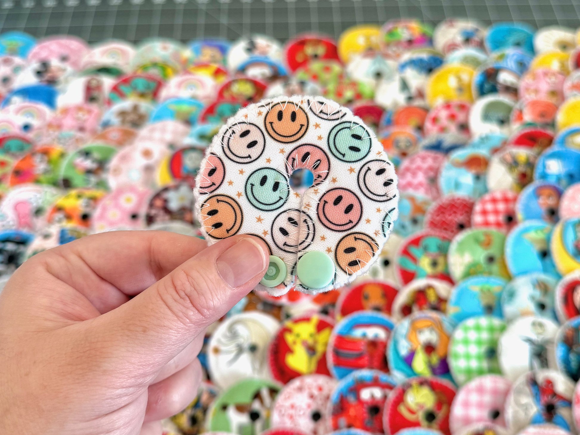 Personalized Feeding tube pads | AMT button pads | Mic-key button pads