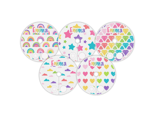 Personalized Feeding tube pads | AMT button pads | Mic-key button pads