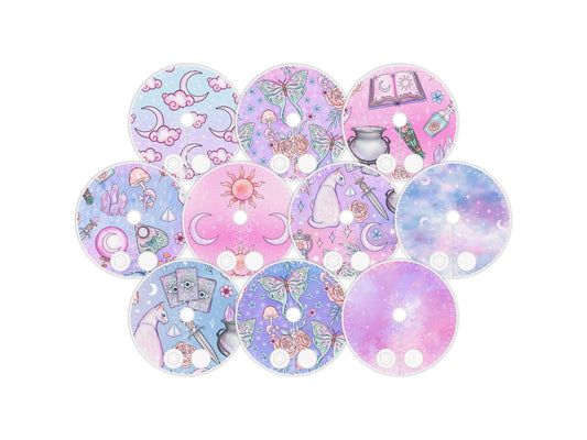 Celestial personalized Feeding tube pads | AMT button pads | Mic-key button pads