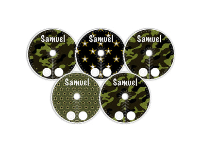 Personalized Feeding tube pads | AMT button pads | Mic-key button pads