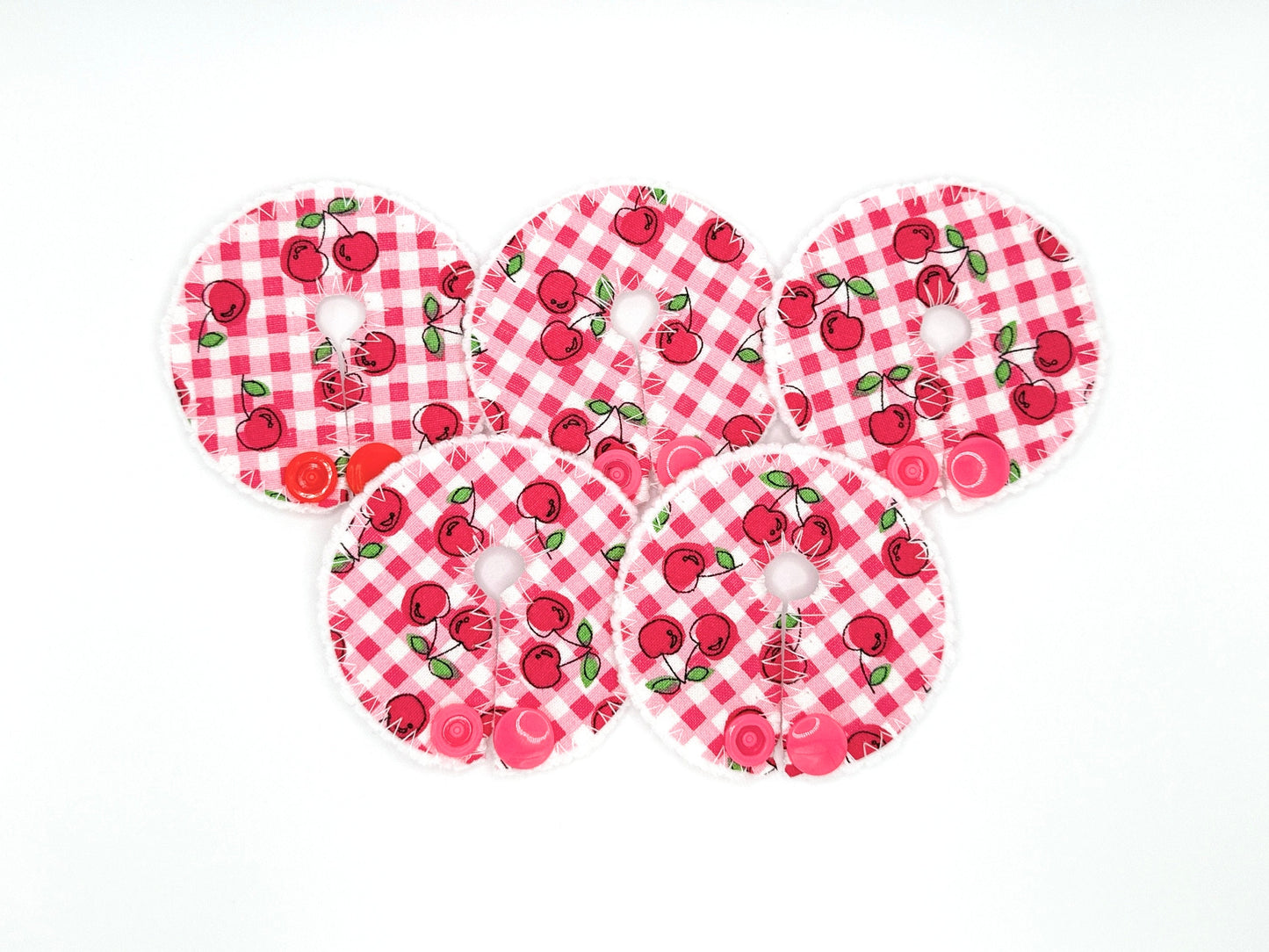 Cherries Feeding Tube Pads