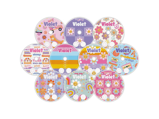 Retro Good Vibes Feeding tube pads