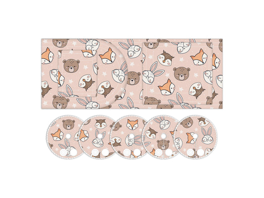 Forest Animals Feeding Tube Belt