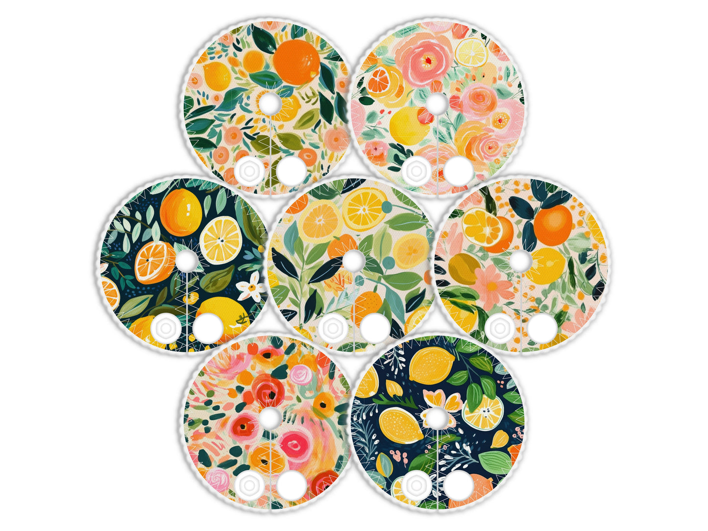 Citrus Feeding tube pads | AMT button pads | Mic-key button pads