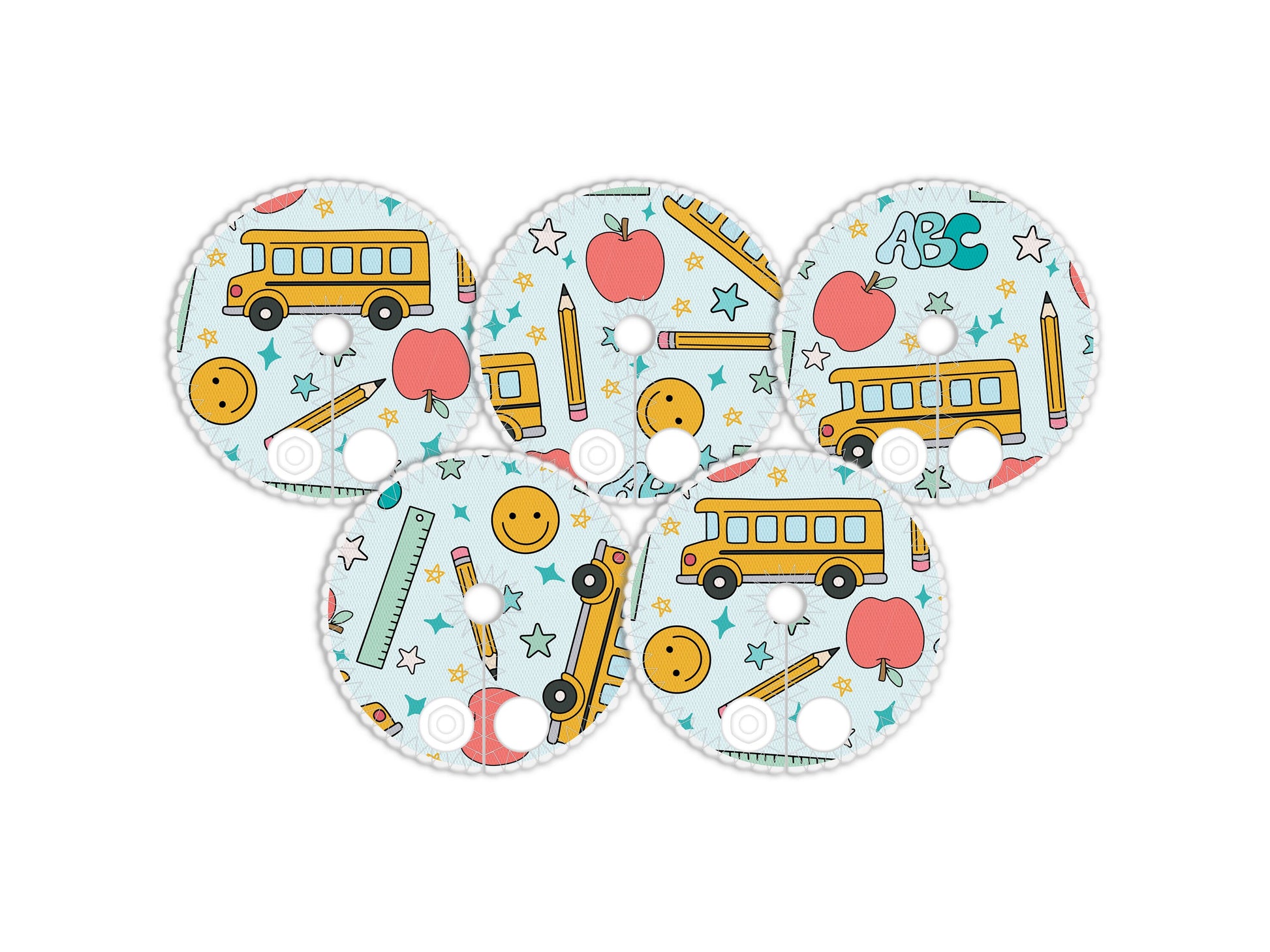 Back To School Feeding Tube Pads