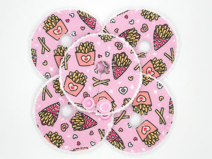 Fries Feeding tube pads