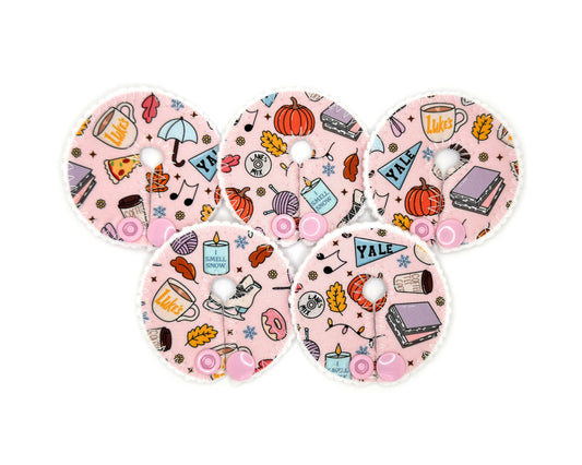 Fall Feeding tube pads