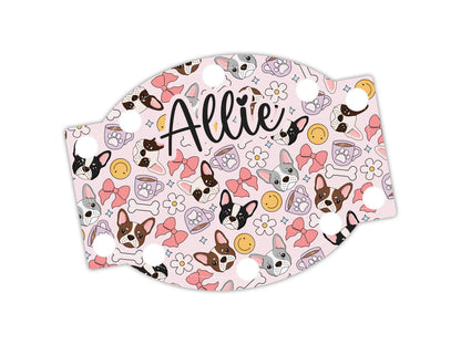 Boston Terriers Feeding Tube port cover | Connector cover | PICC line port cover