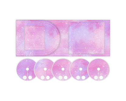 Pink and Purple Feeding Tube Belt