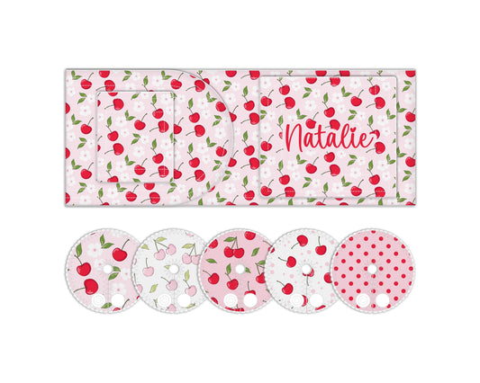 Cherries Personalized Feeding Tube Belt