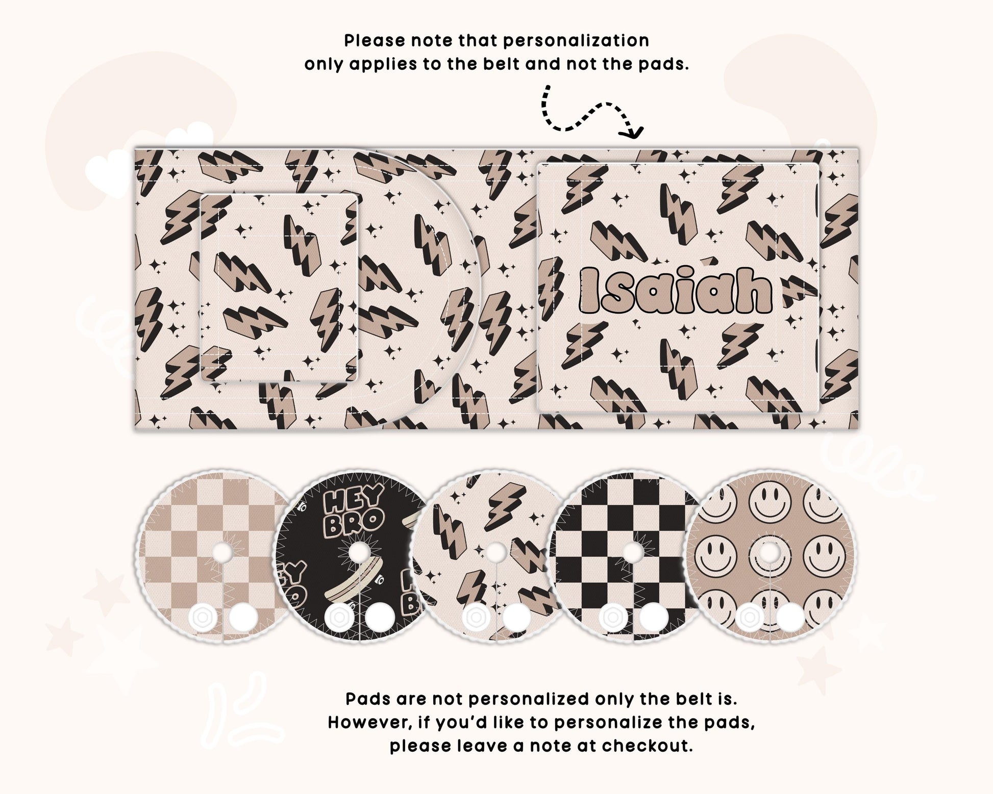 Personalized Feeding Tube Belt