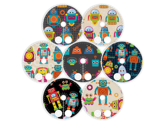Robots Feeding tube pads | AMT button pads | Mic-key button pads | GTube Pads