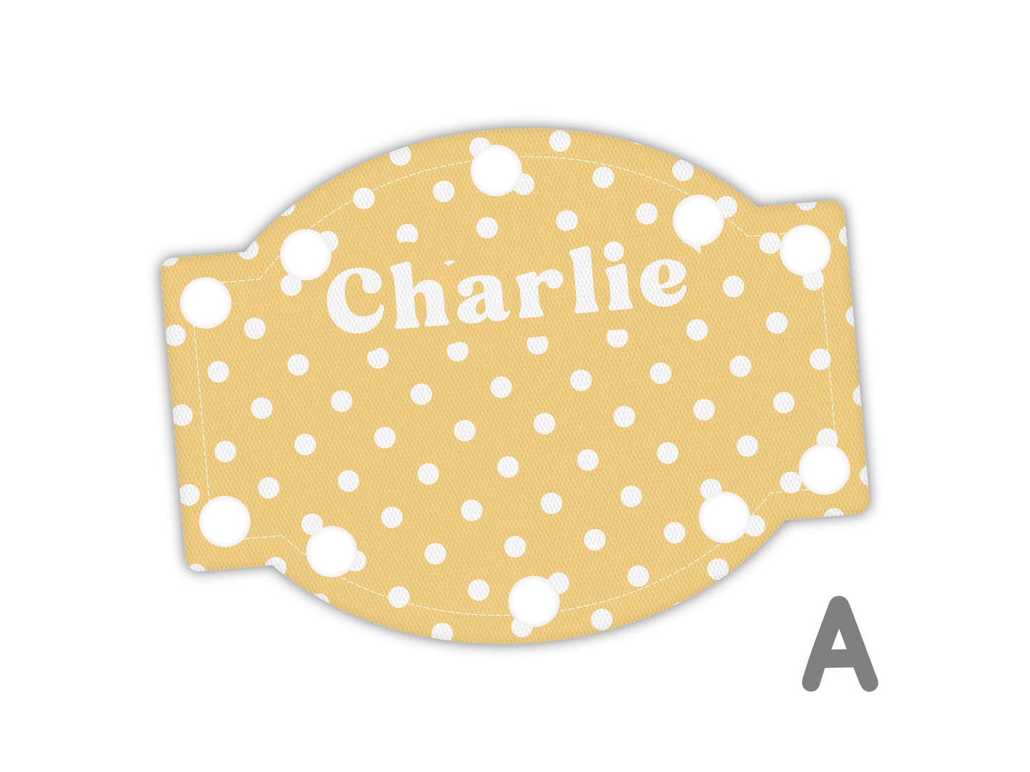 Pastel Dots Feeding Tube port cover | Connector cover | PICC line port cover