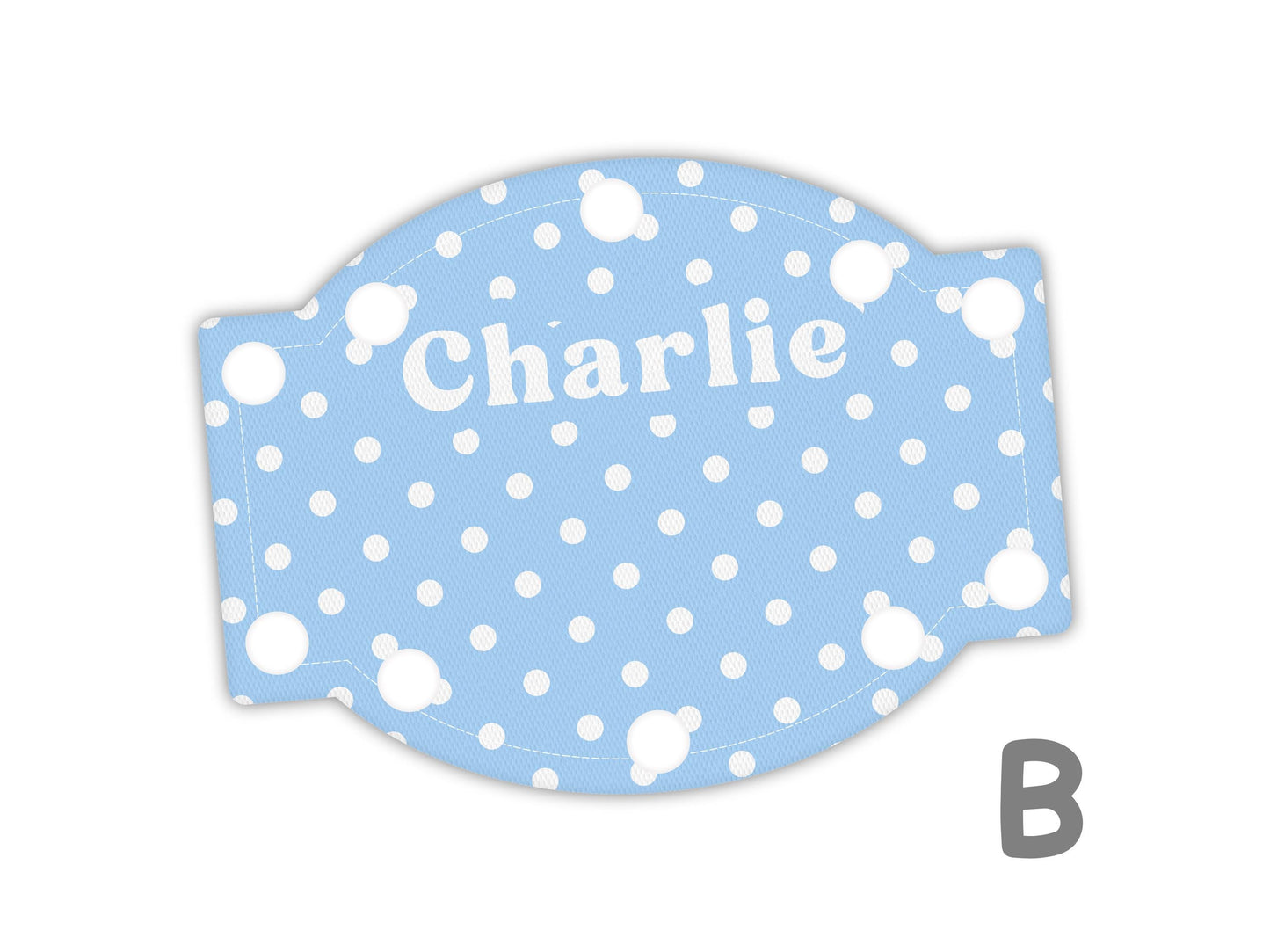 Pastel Dots Feeding Tube port cover | Connector cover | PICC line port cover