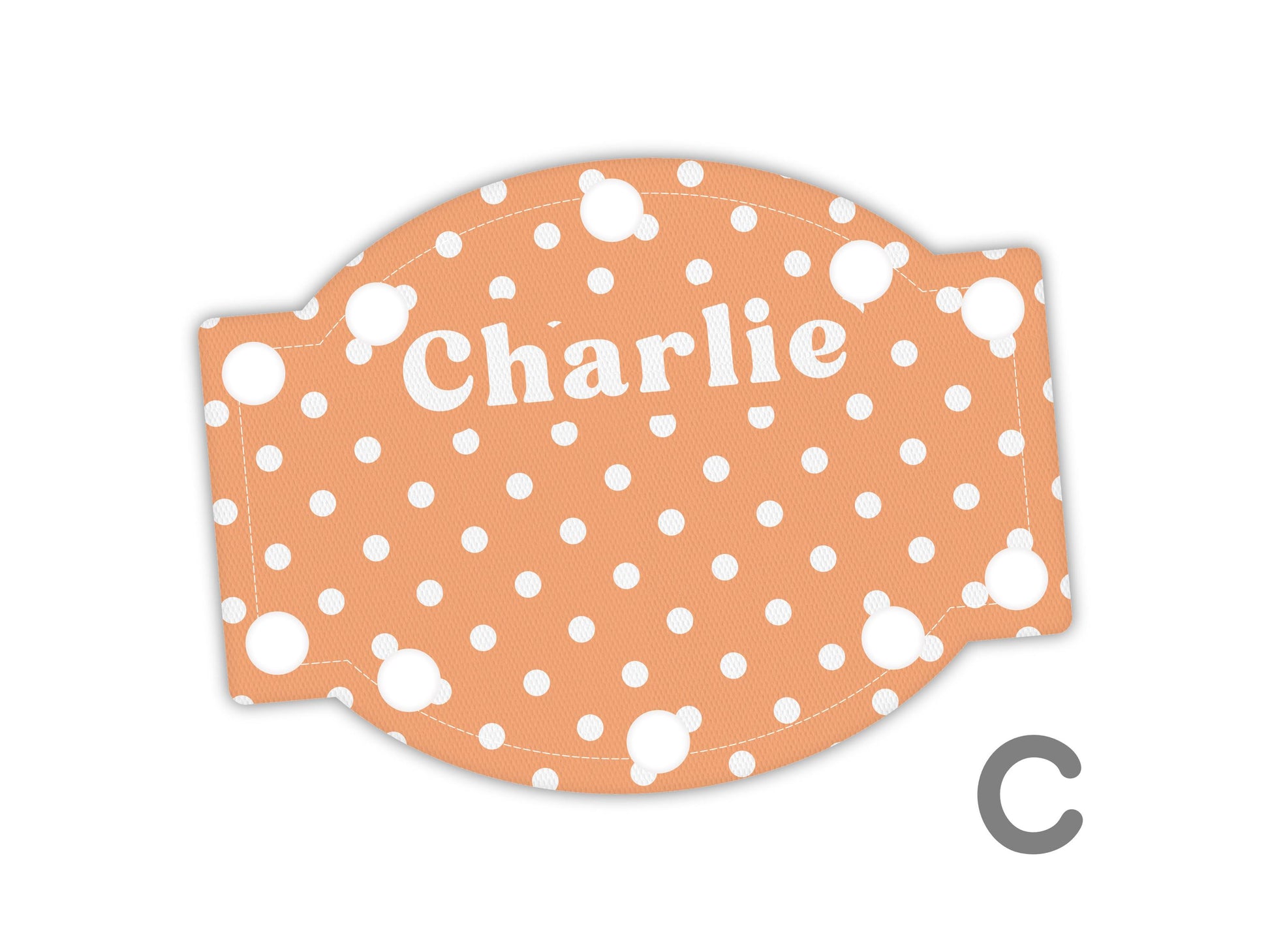 Pastel Dots Feeding Tube port cover | Connector cover | PICC line port cover