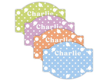 Pastel Dots Feeding Tube port cover | Connector cover | PICC line port cover