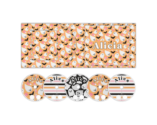 Halloween Personalized Feeding Tube Belt