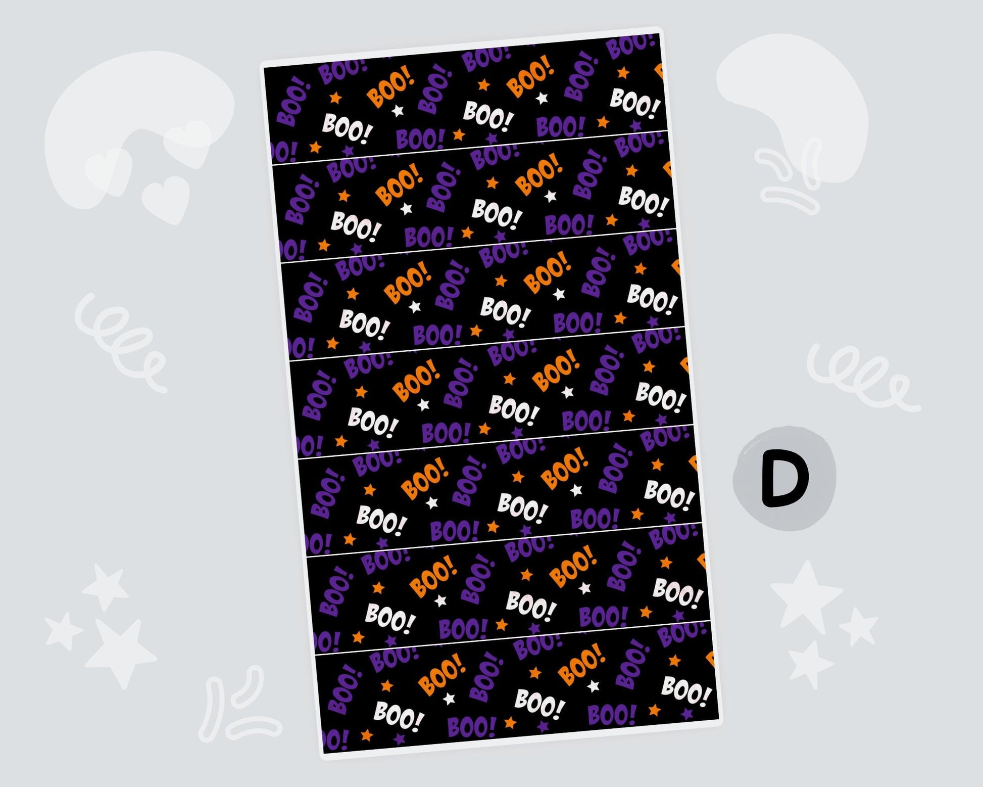 Halloween NG Tube Tape for Feeding Tubes Oxygen Central Lines Catheters