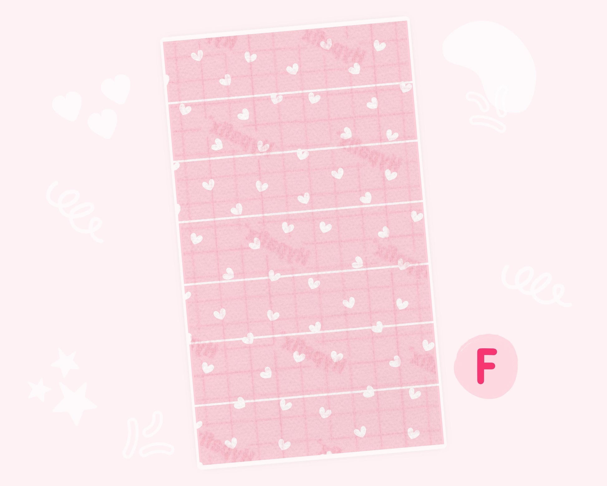 Valentines Personalized NG Tube Tape