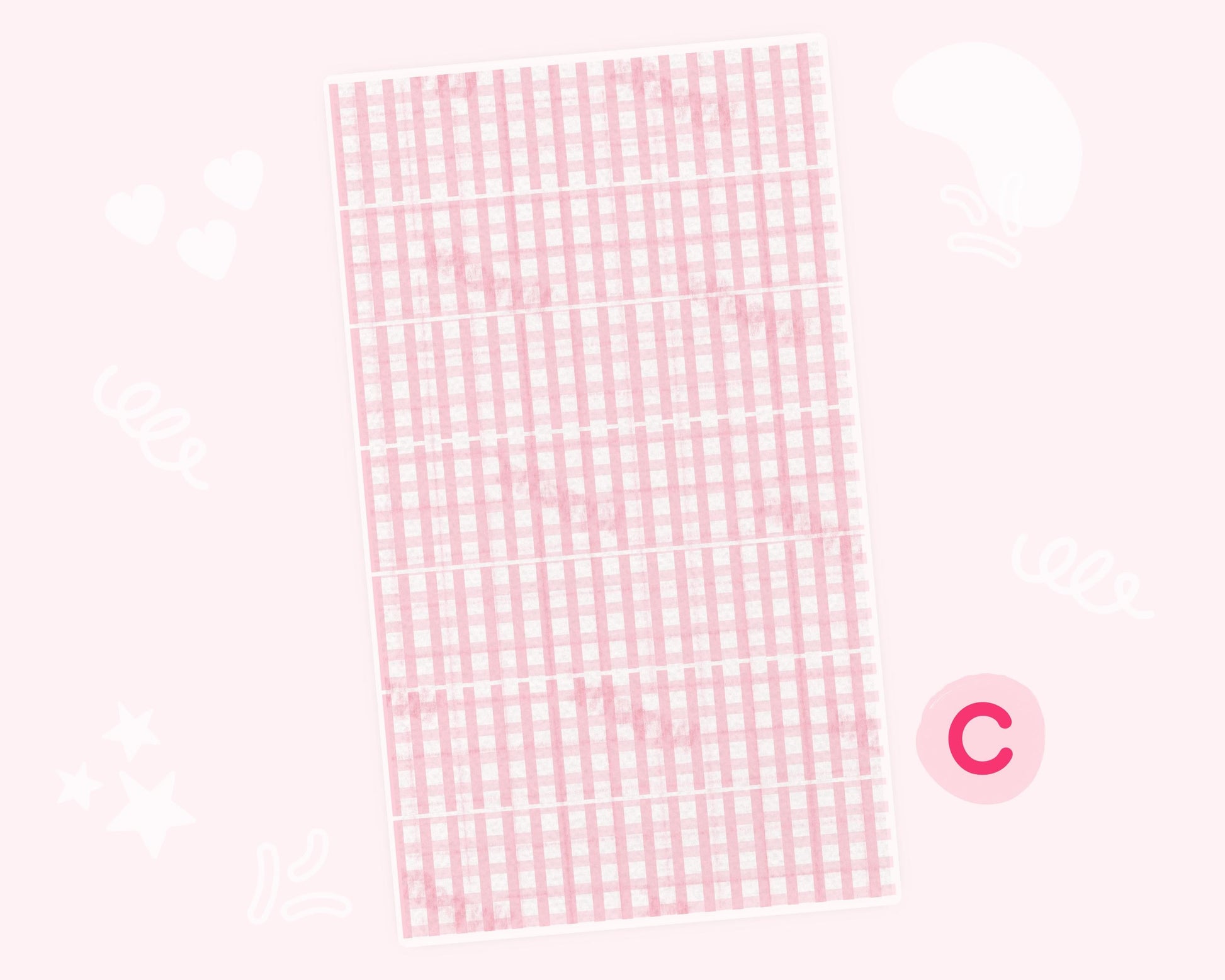 Valentines Personalized NG Tube Tape