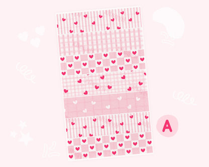 Valentines Personalized NG Tube Tape