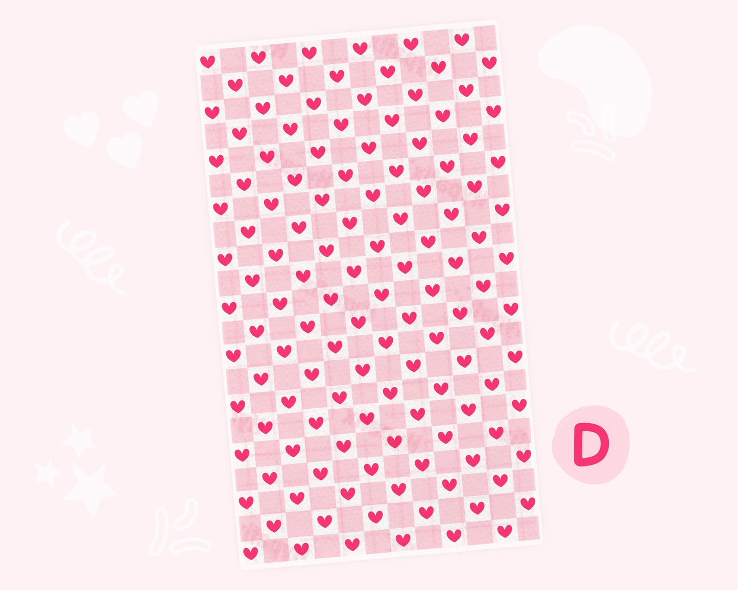 Valentines Personalized NG Tube Tape