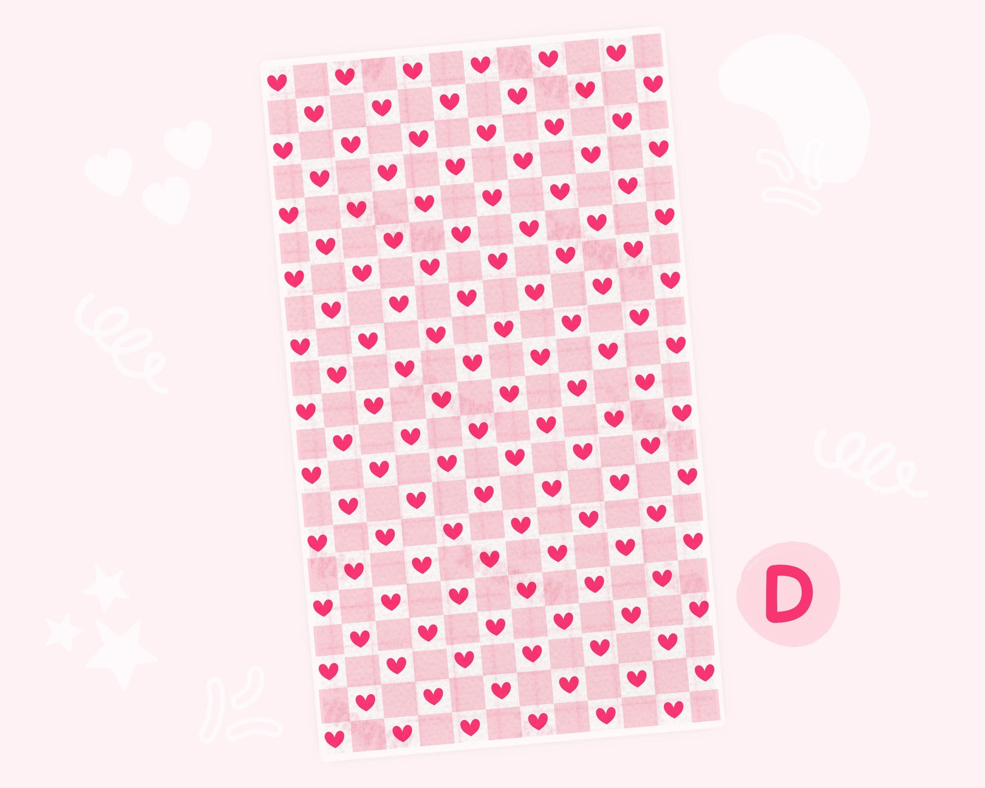 Valentines Personalized NG Tube Tape