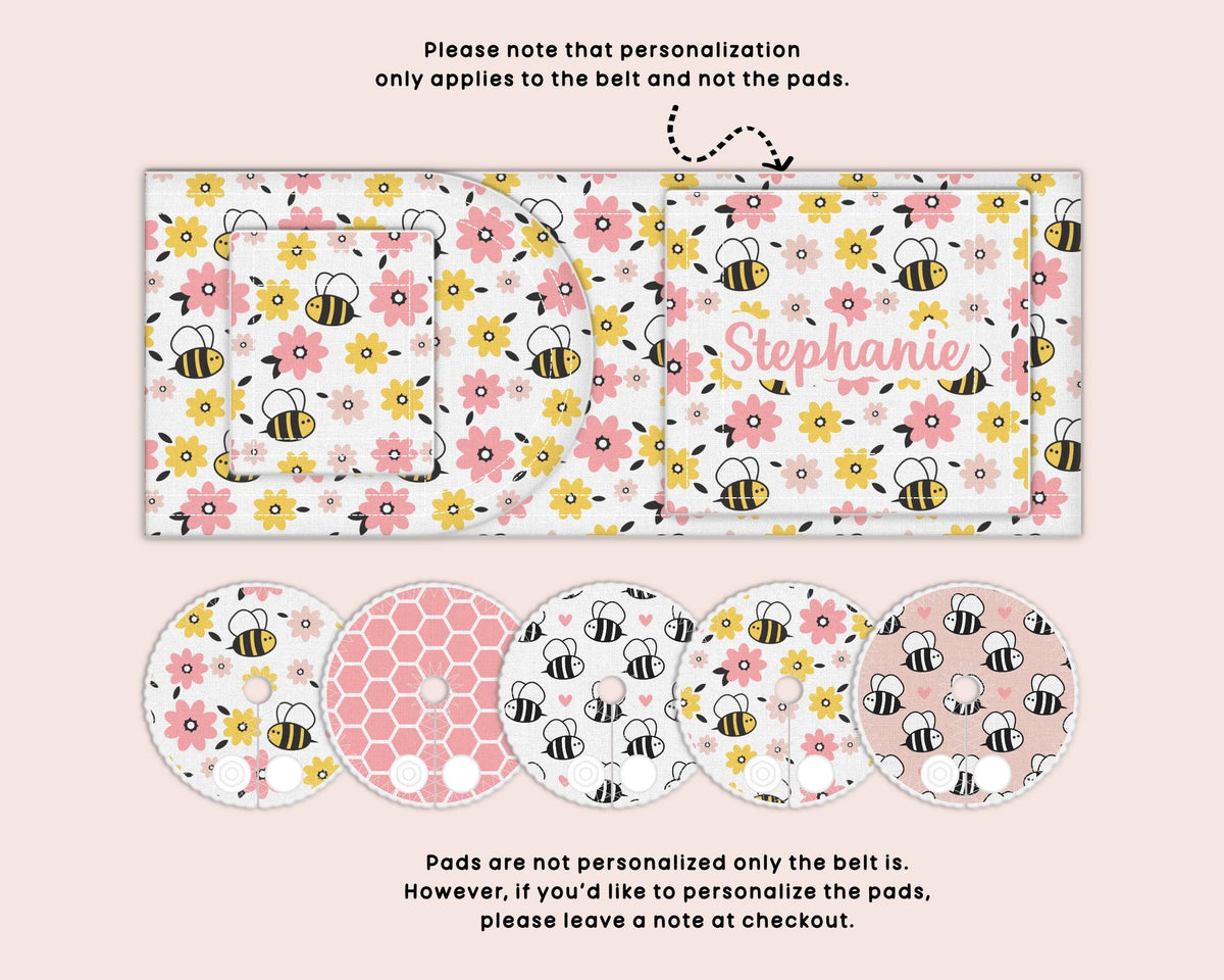 Bees Feeding Tube Belt
