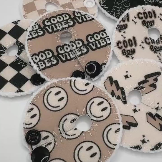 Boys Feeding tube pads | AMT button pads | Mic-key button pads