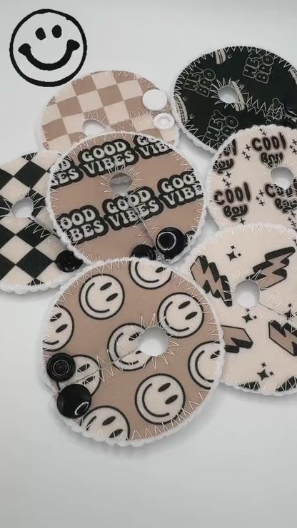 Boys Feeding tube pads | AMT button pads | Mic-key button pads